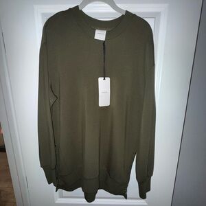Varley Charter Sweat 2.0 in Olive